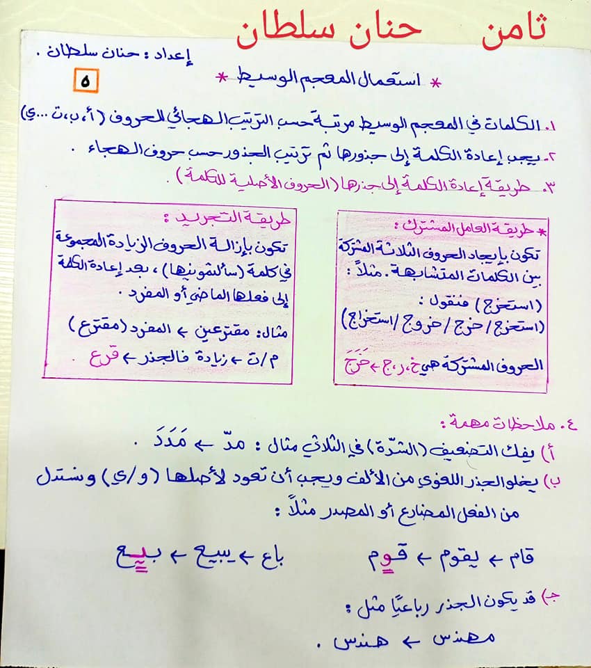 بالصور شرح درس المبادرة و الايجابية مادة اللغة العربية للصف الثامن الفصل الاول 2021